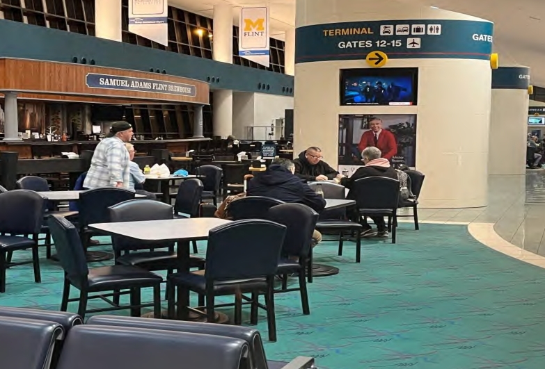 Departures - Package of 4 Tension Fabric Displays