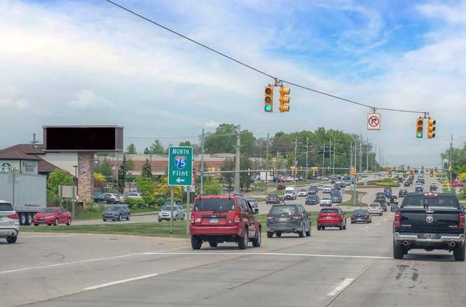 Location photo for S Baldwin Rd near Baldwin Commons Shopping Center (Oakland County)