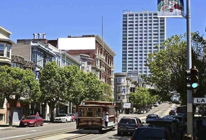 California St @ Hyde St F/W Media