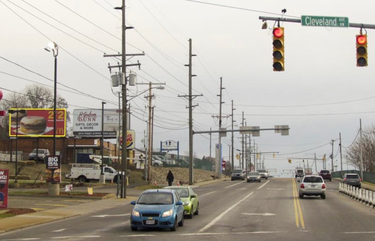 30th St NW NS 200ft E/O Cleveland Av F/W-Left Panel Media