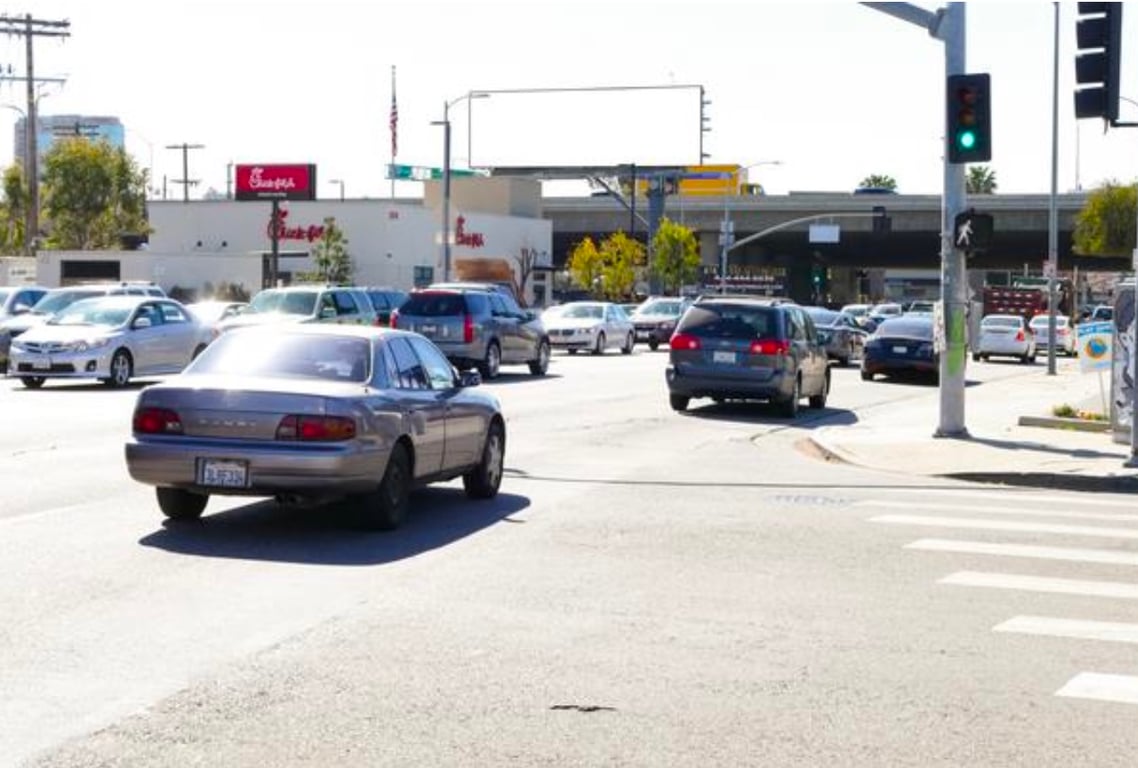 Location photo for S La Cienega Blvd near Kaiser Hospital, Mid-City (Los Angeles)