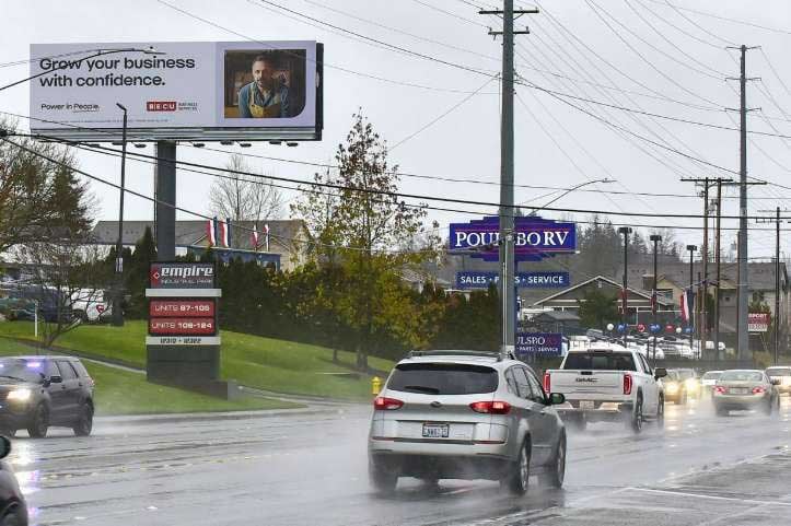 US Highway 99 1392 ft N/O Gibson Rd WS, S/F Media