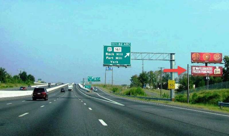 I-77 850 ft N/O Eden Terrace Rd ES Media