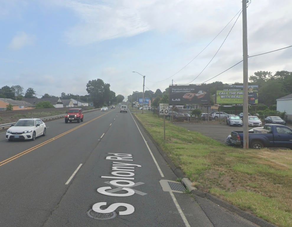 S.Colony Rd 400 ft S/O Willard St E/S F/S Media