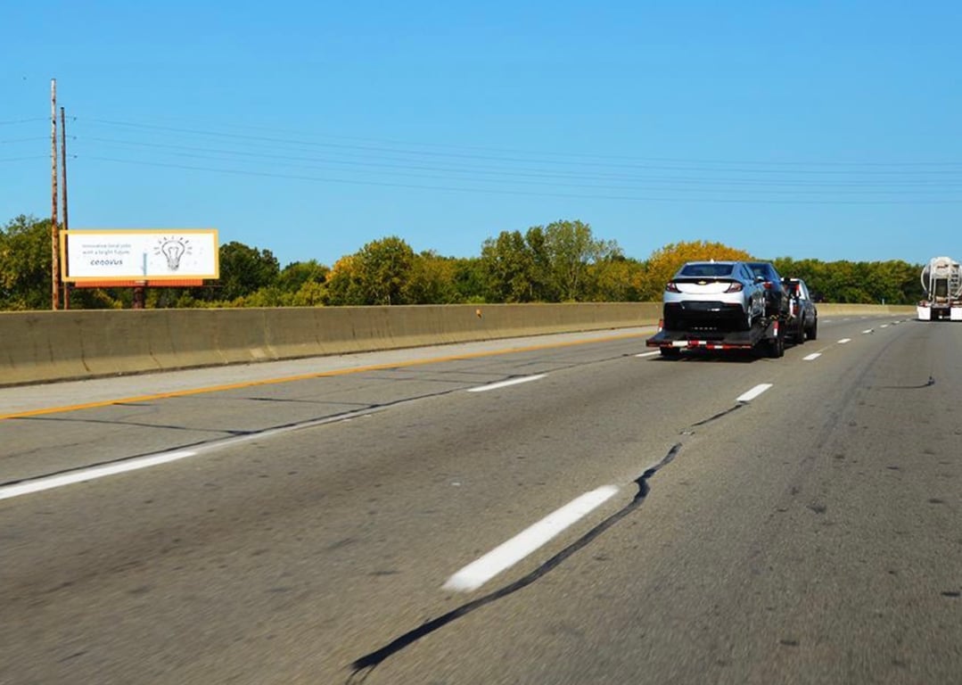 I-80 SL 1000' W/O US 20 Cleveland St E/F Media