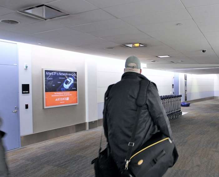 Lit Tension Fabric Diorama in San Francisco, CA