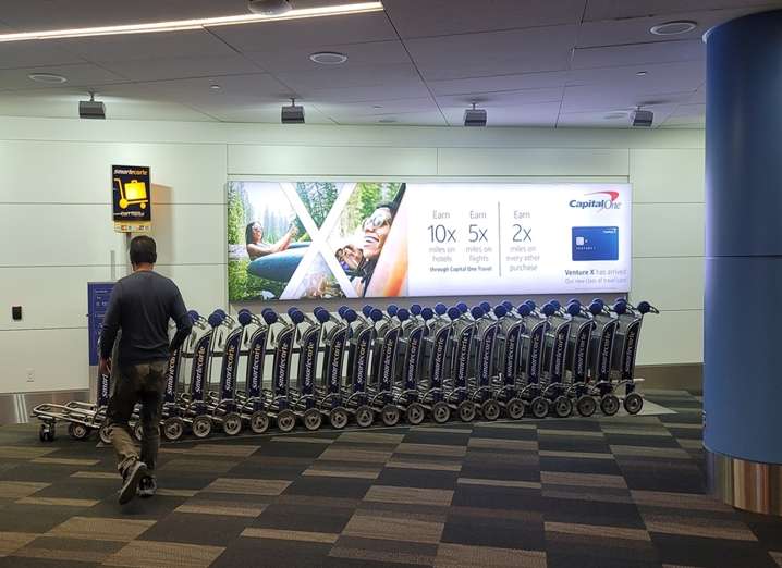 Lit Tension Fabric Display in San Francisco, CA