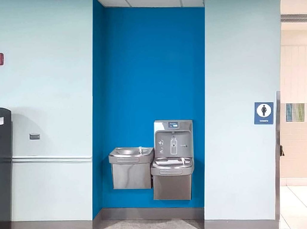 Water Station - Wall Wrap