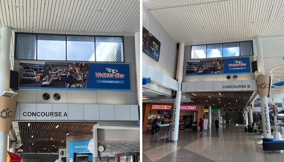 Static at Food Court, Frederick Douglass/Greater Rochester International Airport