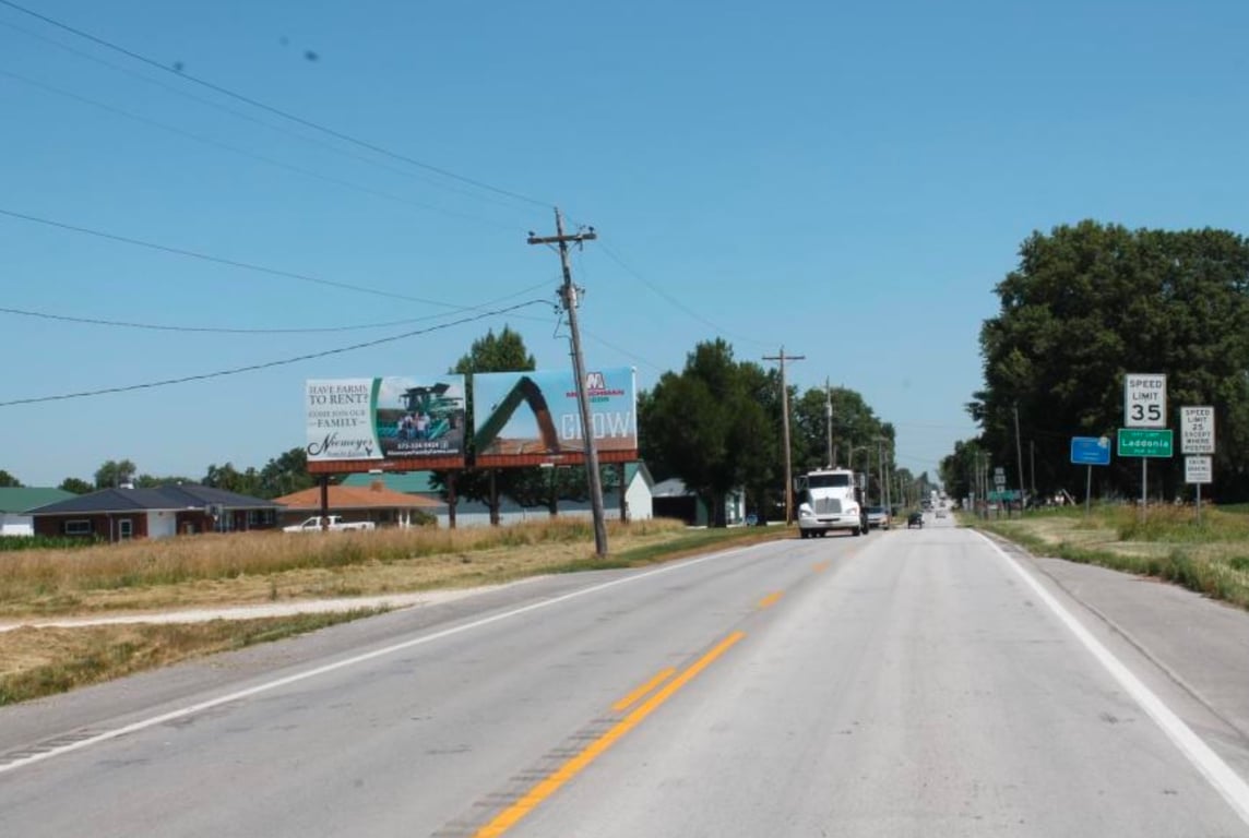 West Side of Route 54 700' South of Route KK - Right Board Media