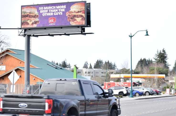 Capital Blvd SE, 517 ft S/O Tumwater Blvd WS, S/F Media