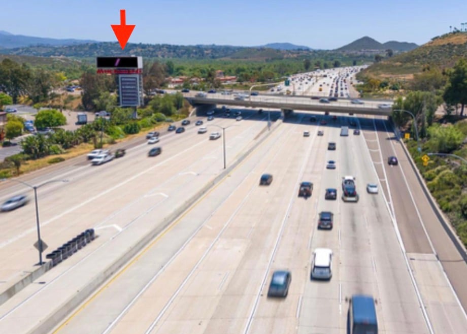 E/L Interstate 15 100 ft S/O Via Rancho Pkwy F/N Media