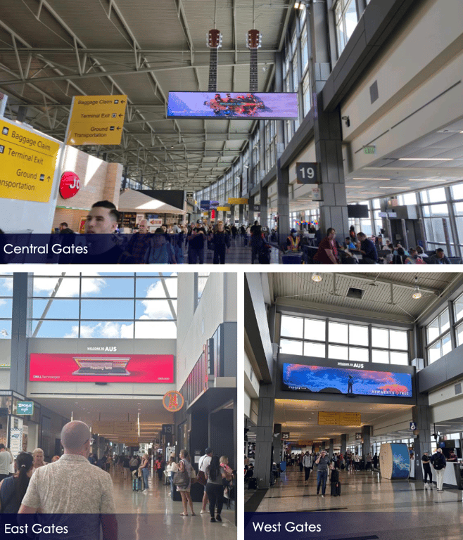 Direct View Network - 4 Video Walls
