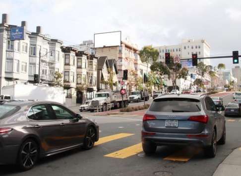 Location photo for Van Ness Ave near Atlas Health Center, Polk Gulch (SF)