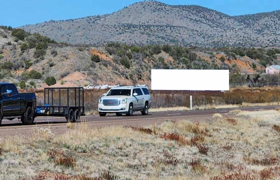 Location photo for Left hand read for Northbound traffic into Payson