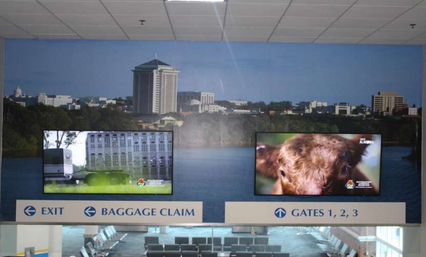 Escalators - 2 Digital Displays