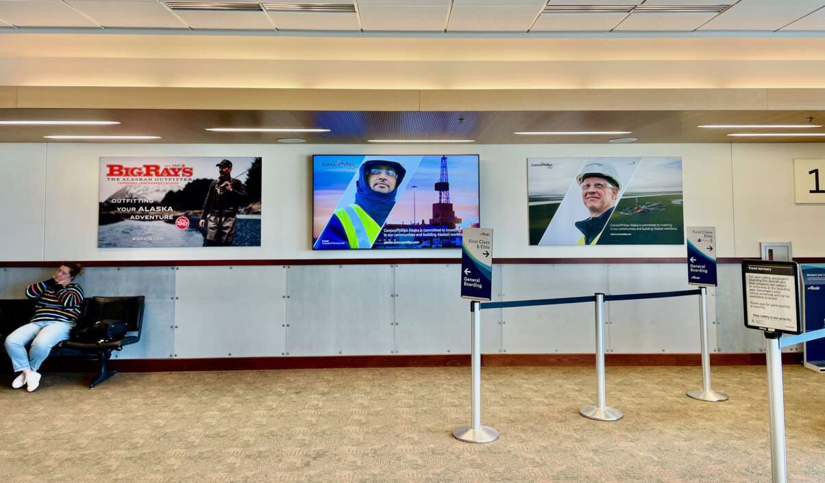 Billboard in Fairbanks, AK