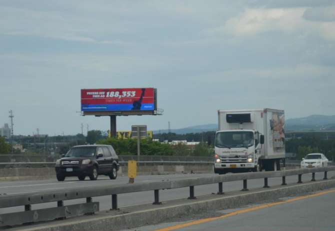 I-787, 3/4 MI S/O JCT. I-90, W/S F/S Media