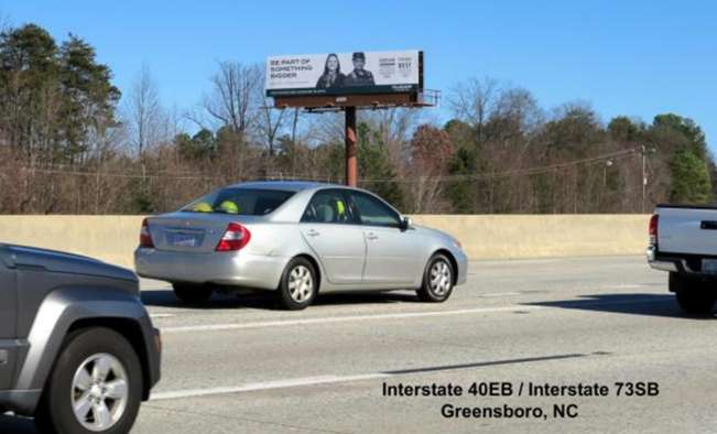 I-40/I-73 1 mi E/O Gallimore Dairy Road NS F/W - 1 Media