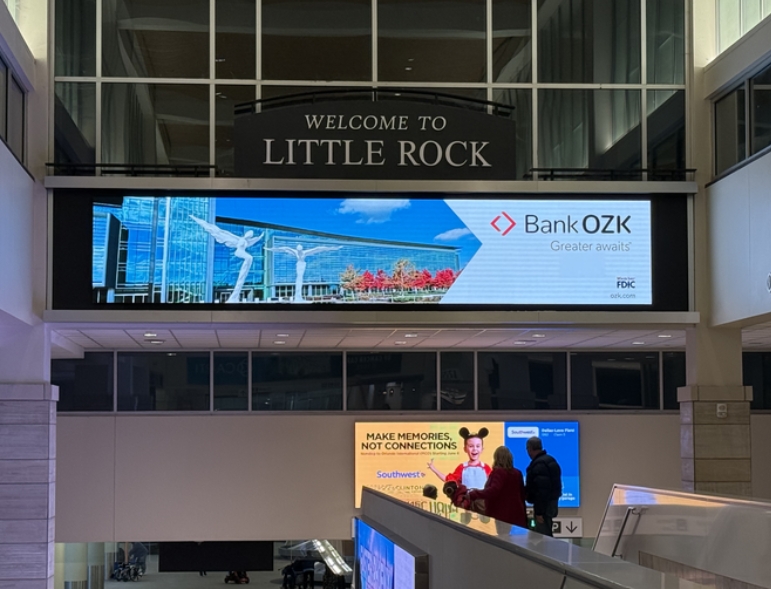 Digital, Bill and Hillary Clinton National Airport