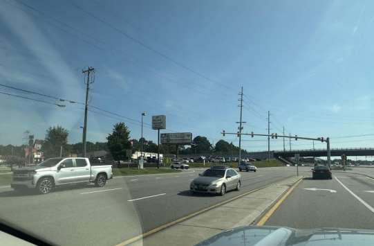 Location photo for Hunter Hill Rd near Hunter Hill & Arby's - Eastbound, Golden East (Rocky Mount)