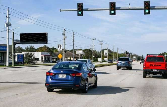 Palm Bay Rd NE, .2 mi W/O Riviera Dr NE; S/S F/E F/E Media