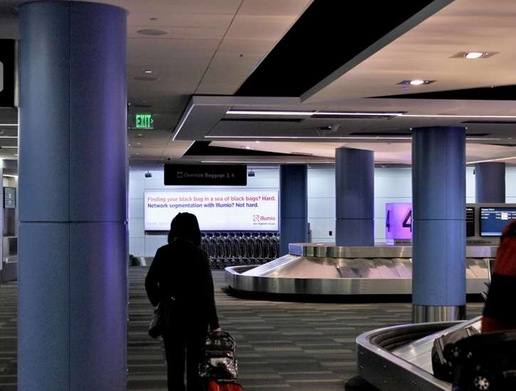 Lit Tension Fabric Display in San Francisco, CA