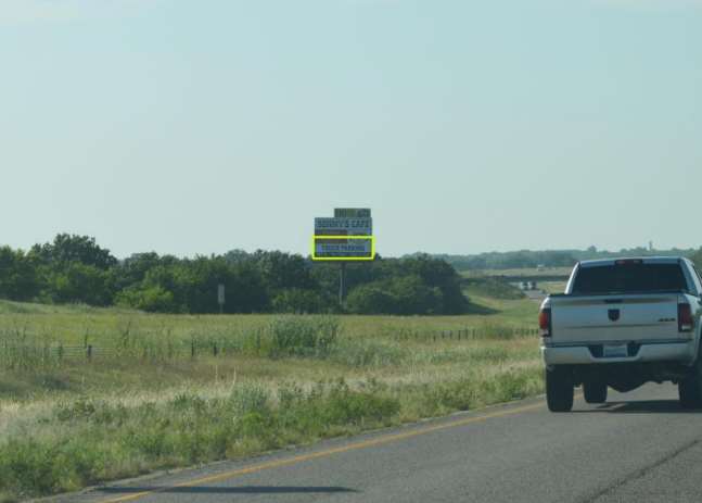 I-35 1.6 MI S/O WAYNE/PAYNE, HWY 59, WS/SL (South Sign) Media