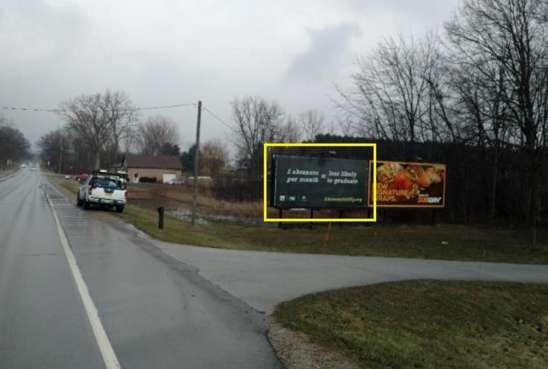 Red Arrow Hwy E 100 ft W/O Roslyn Rd. SS Media