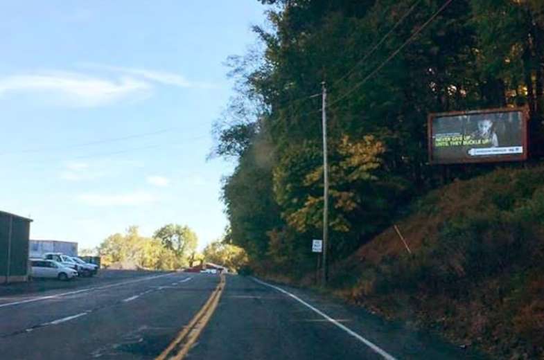 SR 611 0.75 mi S/O Slateford Dr WS Media