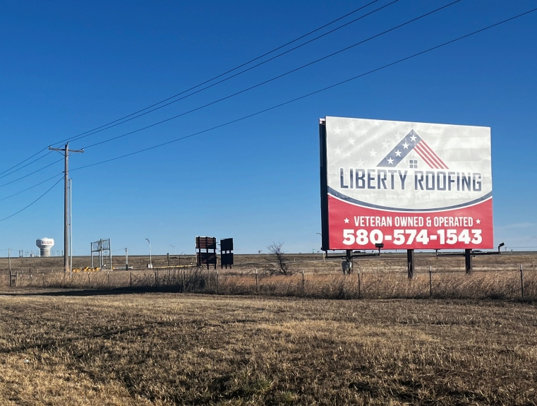 200 yards W of Pay Toll Exit Leaving Elgin Off I-44 W S of US-277 Media