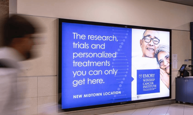 Spectacular Single Lit Tension Fabric Display