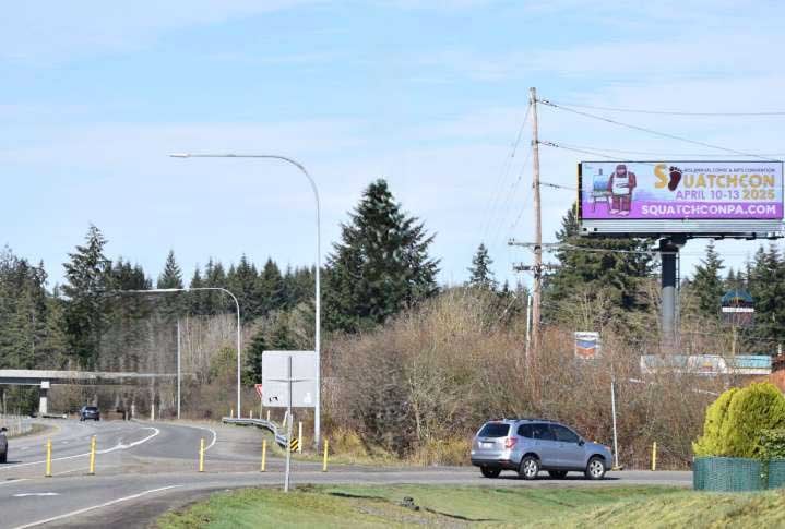 State Route 101 880 ft S/O Old Steamboat Island Rd NW ES, S/F Media