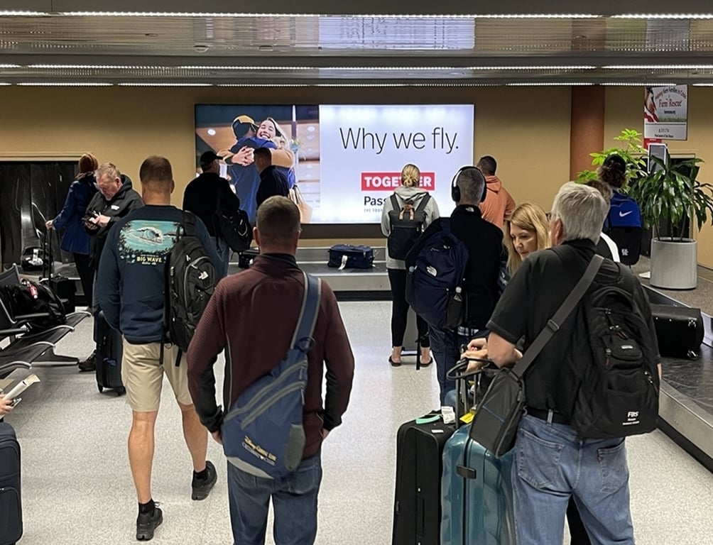 Billboard in Reile's Acres, ND