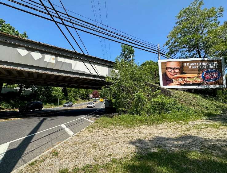 Bethpage: Central Ave & Stymus Ave at LIRR crossing, facing west Media