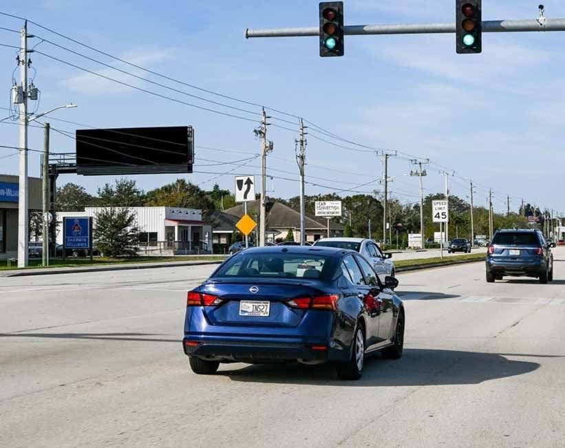 Palm Bay Rd NE, .2 mi W/O Riviera Dr NE; S/S F/E F/E Media