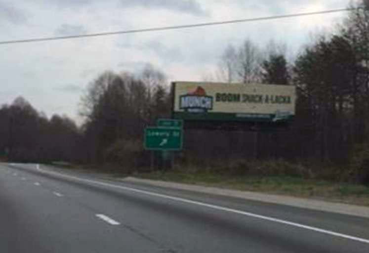 I-40 Bus/US 158 126 ft W/O Fifth St (Exit 7) SS F/W - 2 Media