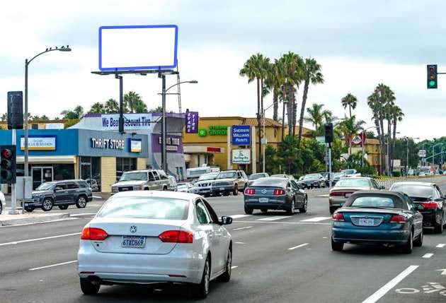 Sports Arena Blvd. N/O Kemper St. W/S F/E Media