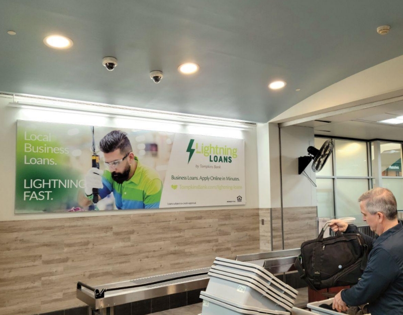 Static at Security Checkpoint, Westchester County Airport