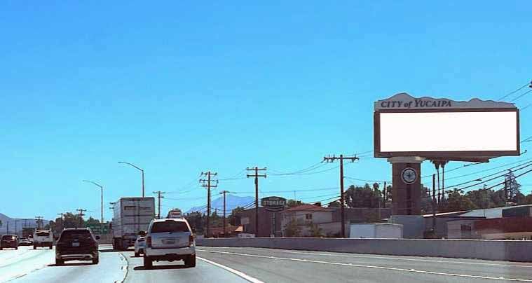 I-10 Fwy South Line 1000' East of Yucaipa Blvd Media