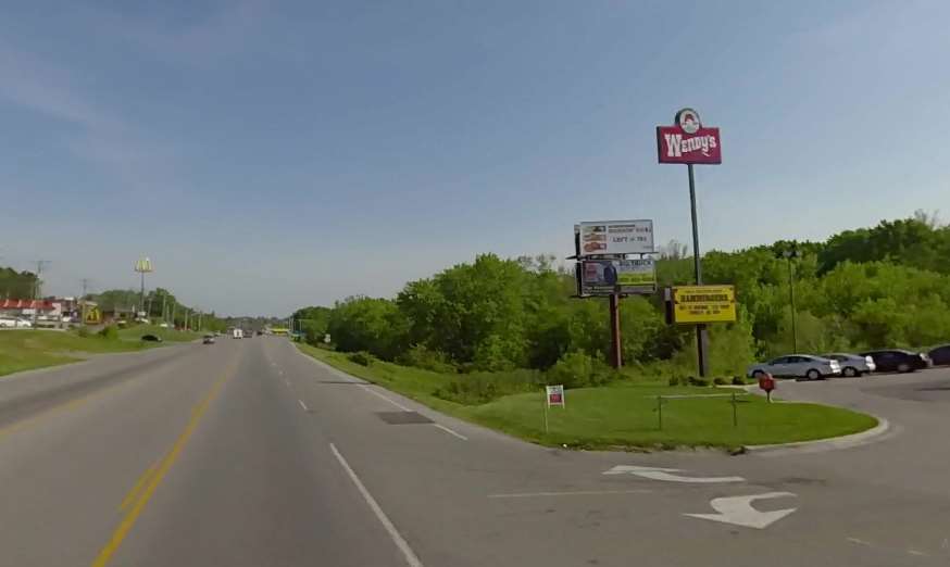 US 25 SOUTH @ CARWASH # 4 F/S Media