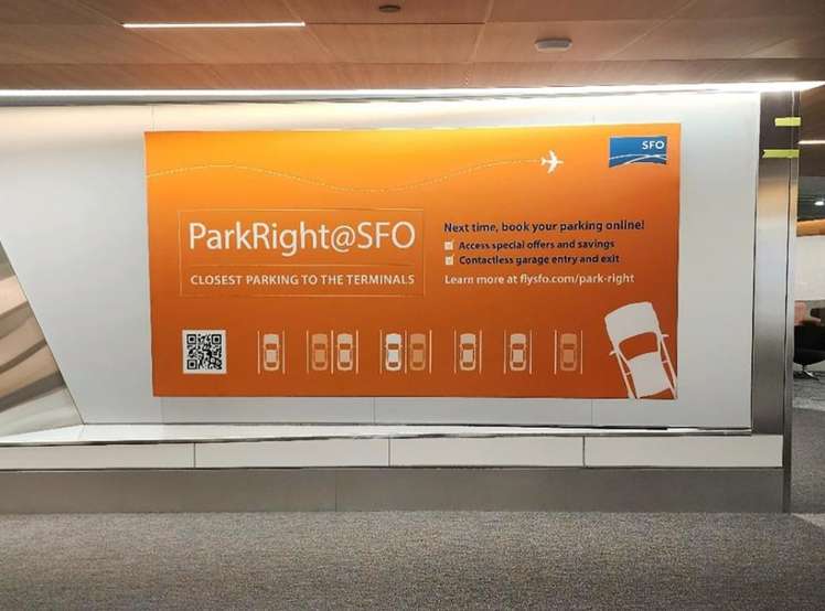 Tension Fabric Display in San Francisco, CA