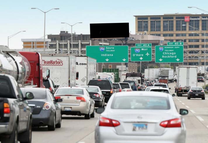 Tri-State Twy (I-294) @ Devon Avenue E/L F/N