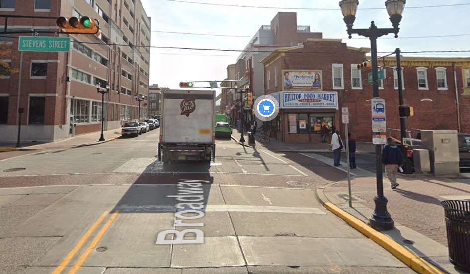 W/S 301 Broadway, 10' S/O Stevens Street F/N Media