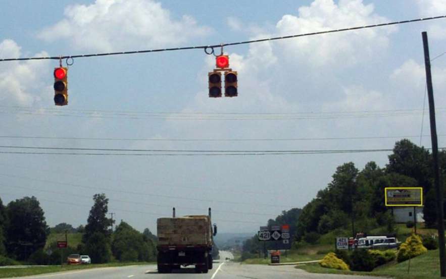 US 421 .1 MI E/O NC 16 RR/FW Media