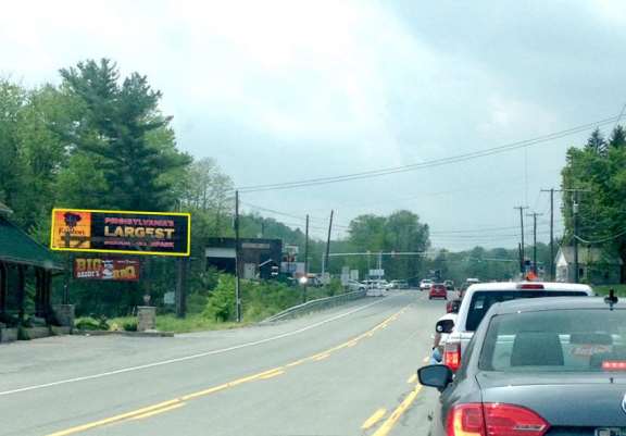 Location photo for PA-611 near Baymont Inn / Bartonsville, Bartonsville (Stroudsburg)