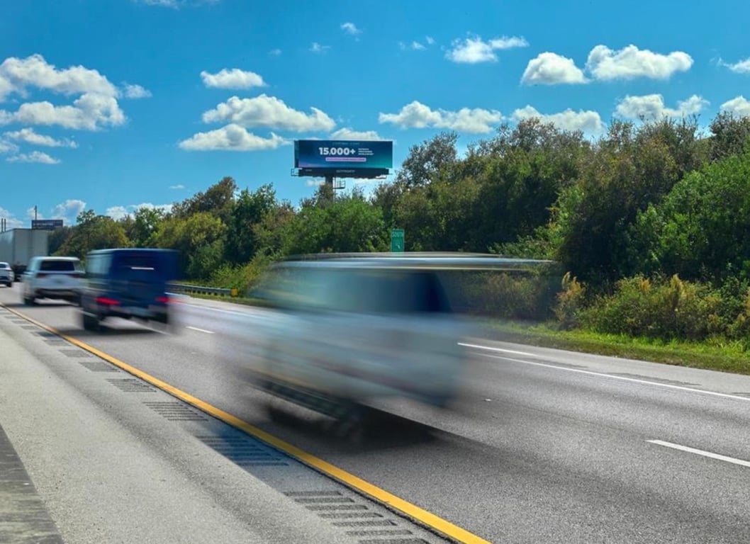 Location photo for W/L Florida Turnpike 2708 ft S/O I-95 F/N