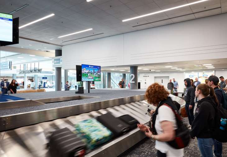 Baggage Claim Digital Network - Package of 6