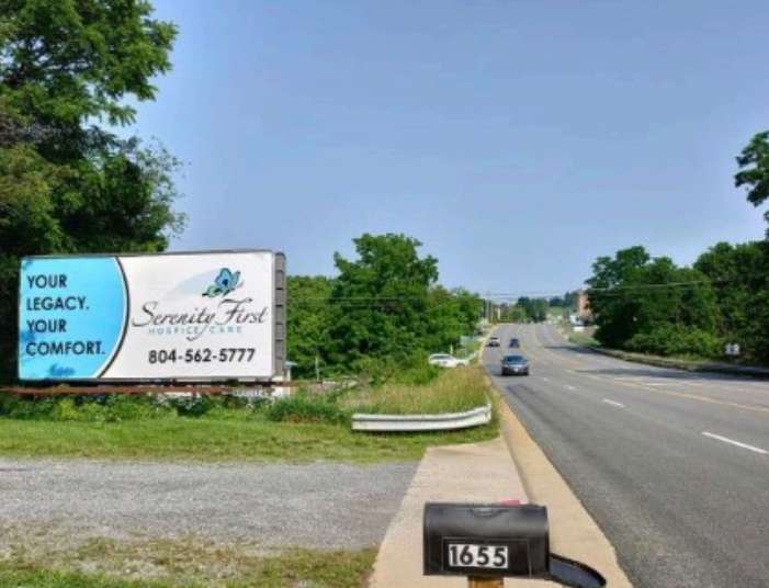 Location photo for Antrim Rd near Augusta County Library (Call Stop) (Fishersville)