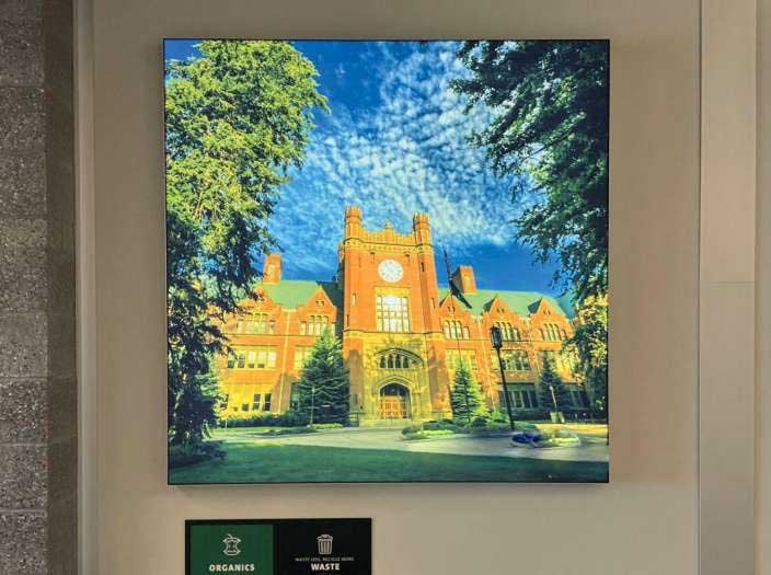 Billboard in Pullman, WA